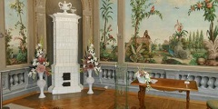 Sňatečné obřady v prostorách barokního zámku v Chrasti
